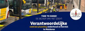 Verantwoordelijke centrale planning onderhoud en herstel afbeelding